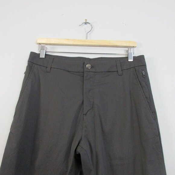 Birddogs Mens Pants 32X30 Grey Cotton Blend Performance Office Travel Casual 450 - Picture 4 of 10